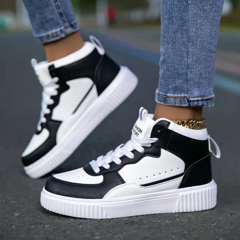 Women Shoes Woman Sports Shoes Comfortable White Sneakers Lace Up Women Casual Walking Shoes Athletic Women's Shoes