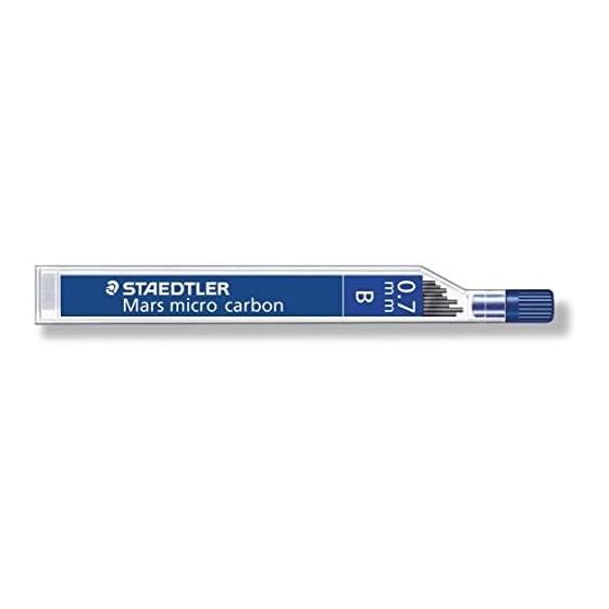 Стержни для механического карандаша Staedtler Mars Micro Carbon 0,7 мм, B