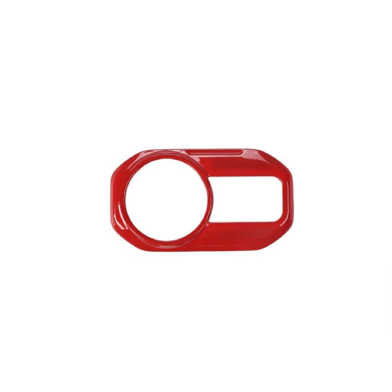 Car Headlight Switch Button Decoration Cover Stickers for Jeep Wrangler JL Gladiator JT 2018-2023 Interior Mouldings