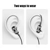 Наушники A4 Прозрачный дизайн Внутриканальные Двойной звук Эргономичные Динамические Внутриканальные Проводные Спортивные