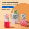 Самоклеящаяся повязка для домашних животных: Связанная вручную, нетканая, легкая и дышащая защита для собак и кошек от грязи на открытом воздухе.