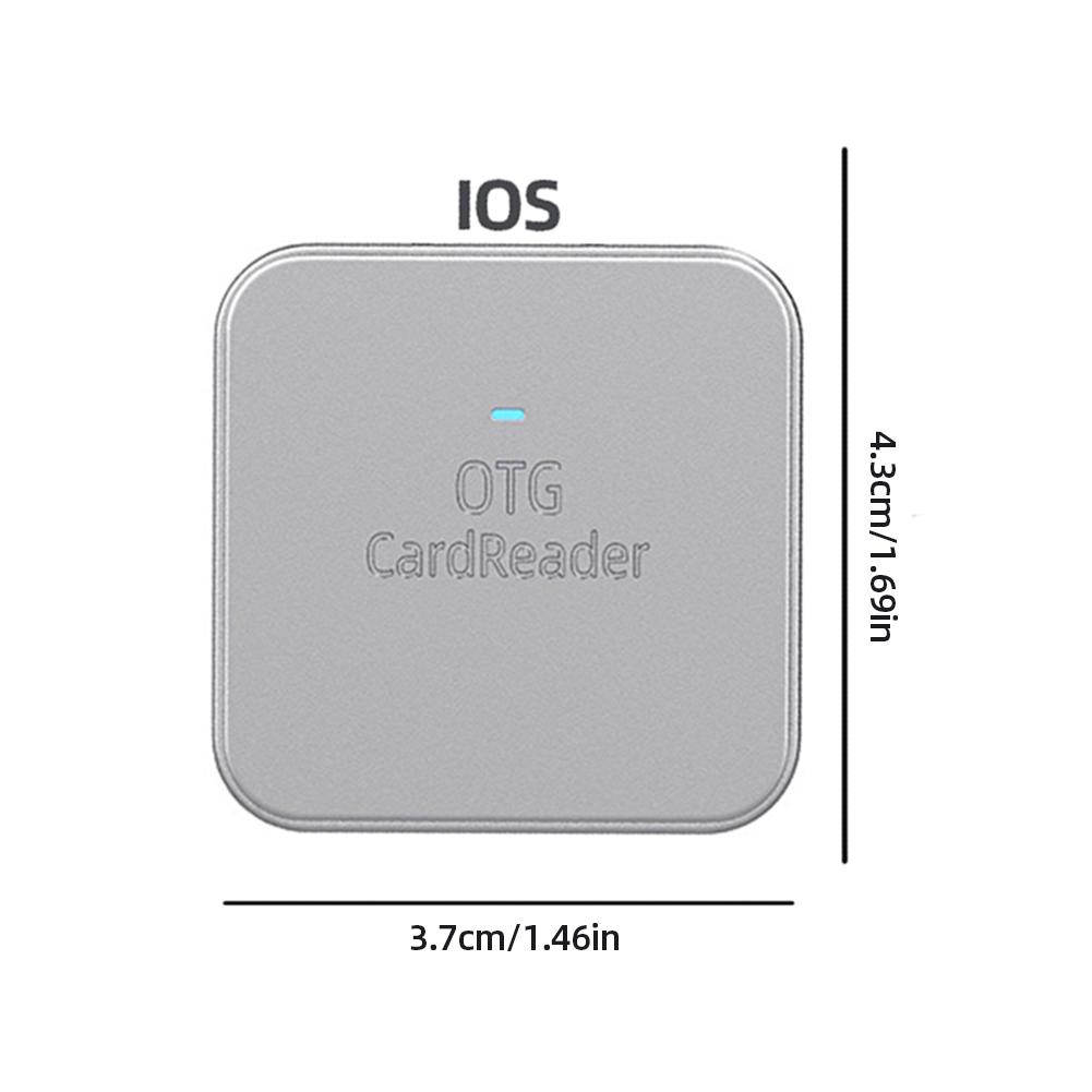 2-в-1 для SD TF Card Reader Data Converter Мобильный телефон Внешний Card Reader для iPhone Micro Type-C Phone Tablet