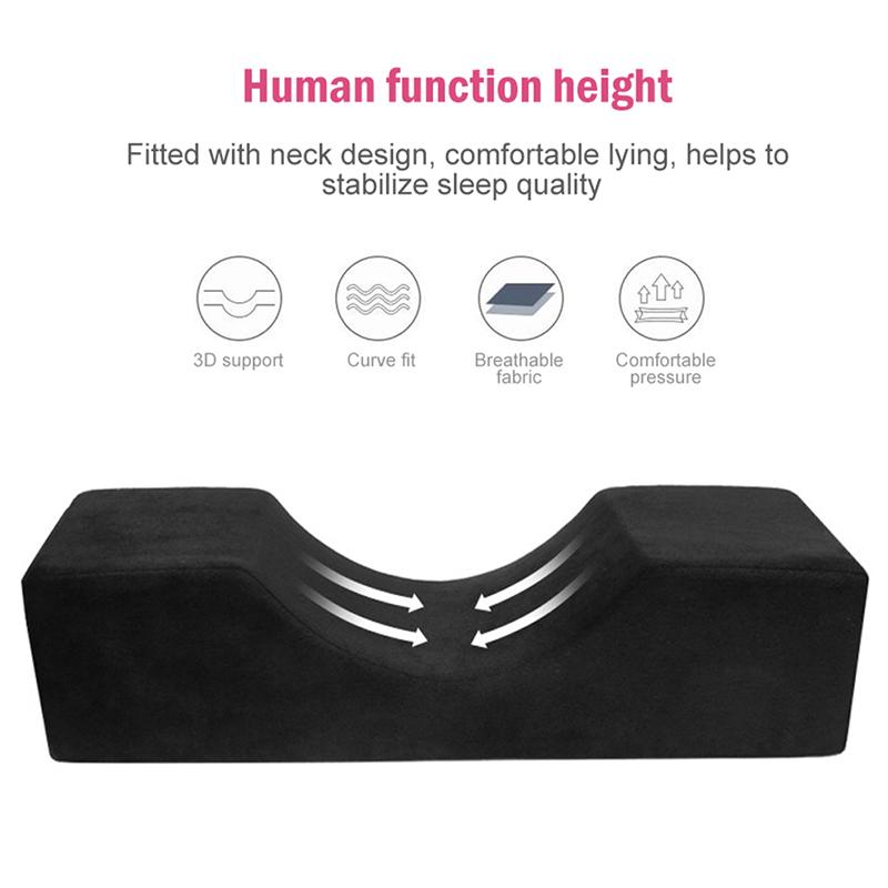 Eyelash Extension Pillow Flannel Salon Use Memory Beauty Pillow Stand Grafted