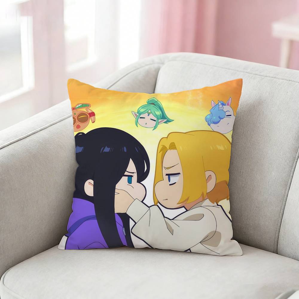 Fashion ZZenshu Anime Pillow Case for Sofa Living Room Home office Decor Protective Cover