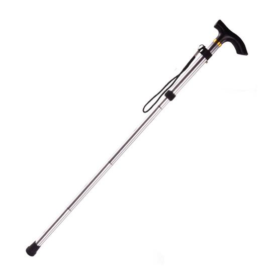 Складная походная палка для отдыха на открытом воздухе с эргономичной ручкой, портативная, легкая, для мужчин, женщин, пожилых людей, дорожная складная трость для скалолазания