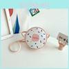 Design Cartoon Donut Children Crossbody Bag With Adorable Letter Image Daily Use