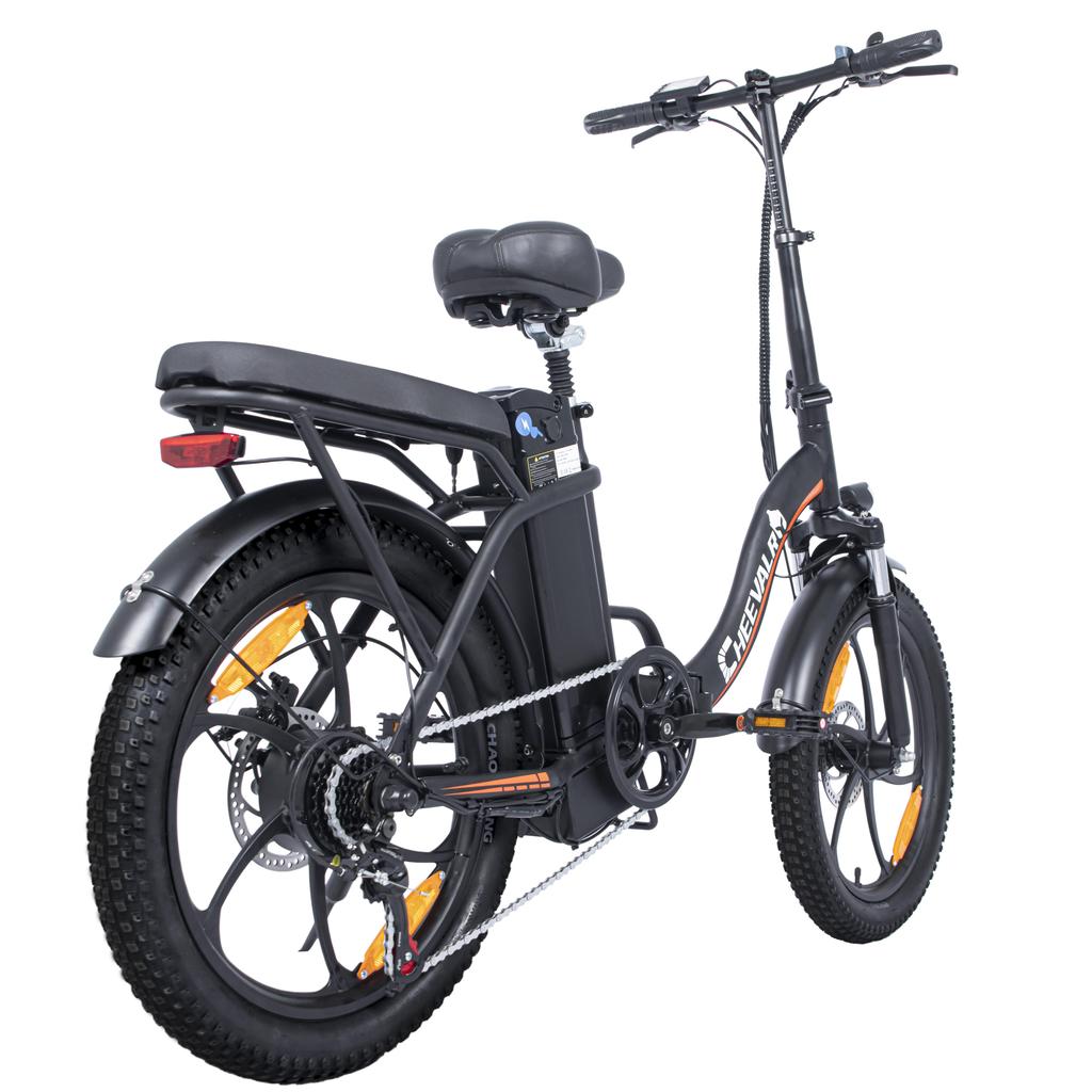 Cheevalry C16 20'' Electric Bike 250W 48V 16AH E-bike Foldable City Bike Adults