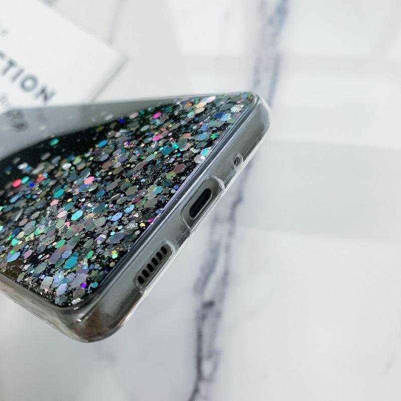 Чехол для Samsung A21S, модные блестящие чехлы для телефонов для Samsung Galaxy A21S, чехол 6,5 дюйма A 21S A21 S, прозрачный мягкий силиконовый чехол из ТПУ