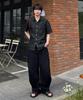 MINDBRIDGE [Set] Linen-Like Denim Shirt Set-Up - 3 Colors