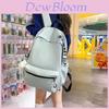 Girls Nylon Letter Backpack With Breathable Straps For School And Travel