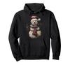 Snowman Christmas Graphics Illustration Family Snowman Hoodie X-mas