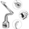Stainless Steel Spiral Dough Hook Attachment for Kitchen Aid Stand Mixer Flour Mixing Tools, Medium Size Household