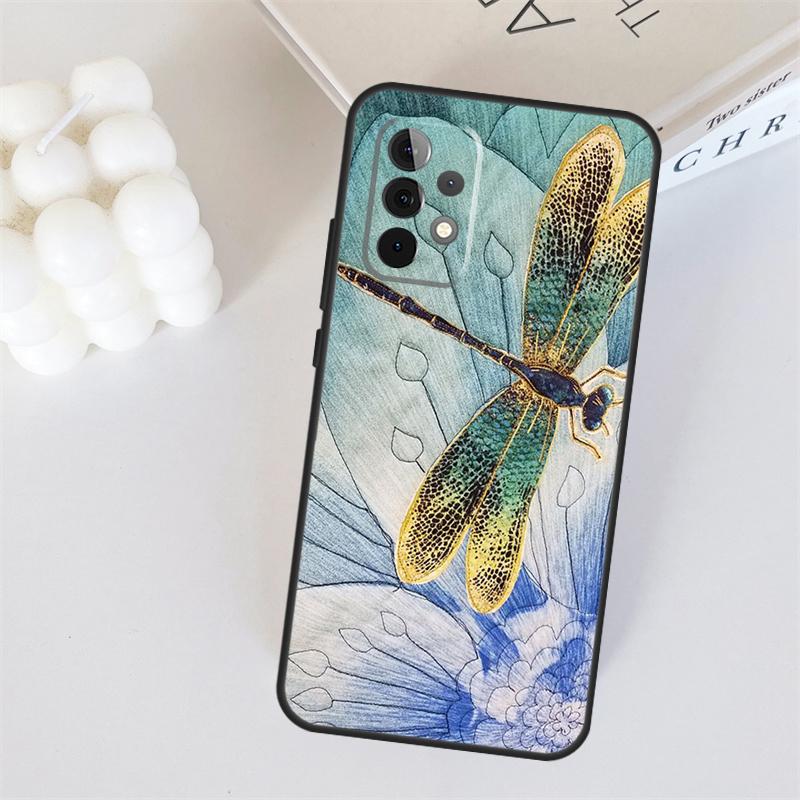 Dragonfly For Samsung Galaxy A56 A36 A26 A16 A05 A06 A22 A32 A52 A54 A34 A14 A55 A15 A53 A33 A35 Case