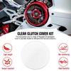 Motorcycle Accessories Engine Clear Clutch Cover Protective Kits CNC- Aluminum For Ducati Panigale 1299/1299S/1299R (2015-2017)