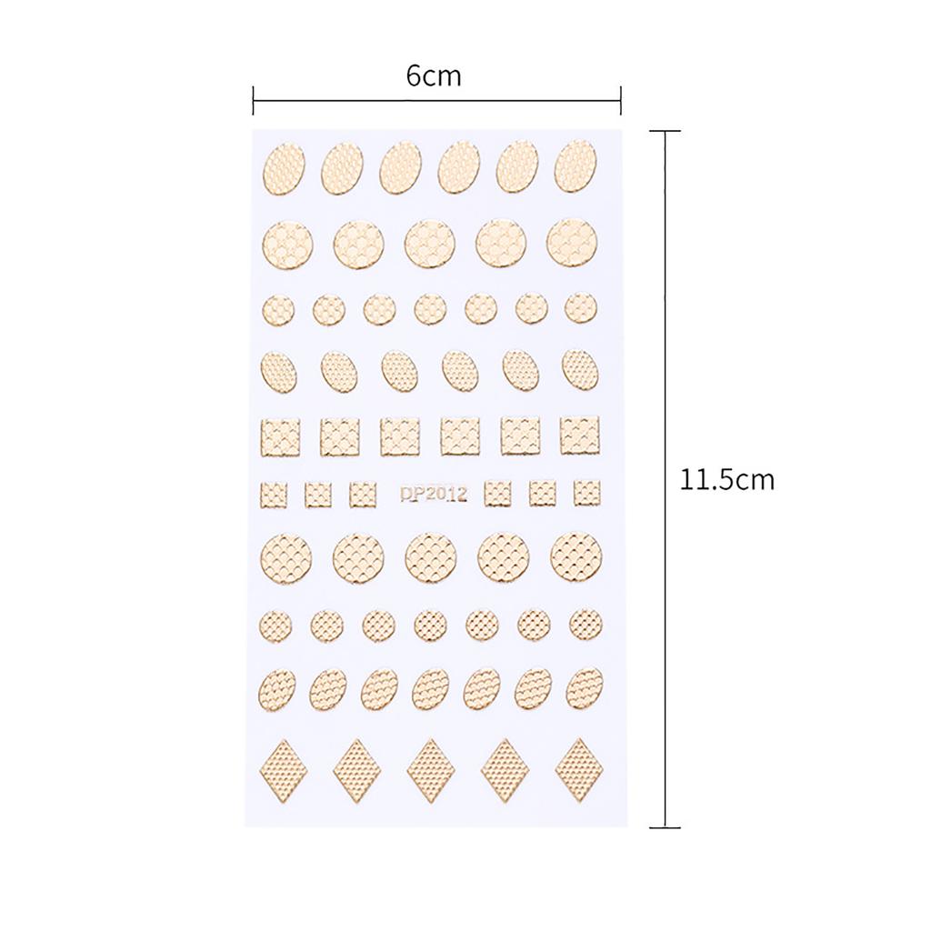 Nail Nail Sticker Decoration Geometry Style Geometry Shape Simple Nail Sticker For Women Beauty Health