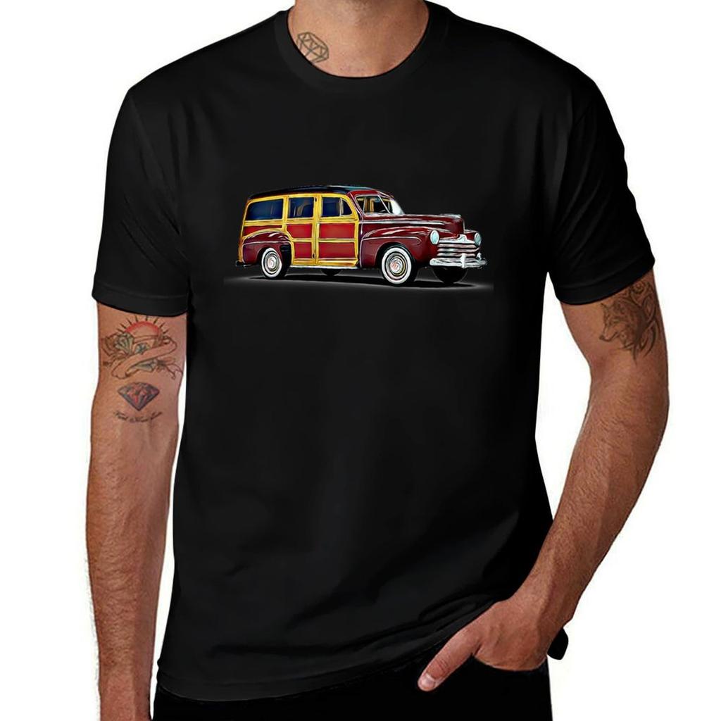 Woody Wagon Cartoon Tshirt Casual All Match Short Sleeve Tshirt