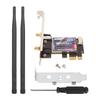 WiFi6 AX1800 PCIe WiFi Adapter Bluetooth 5.2 WPA3 802.11AX Dual Band Ultra Low Latency Wireless