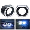 3-inch Lens Modification Angel Eye Optical Guide Integrated Decorative Cover Lens Sunshade LED Daytime Running Light