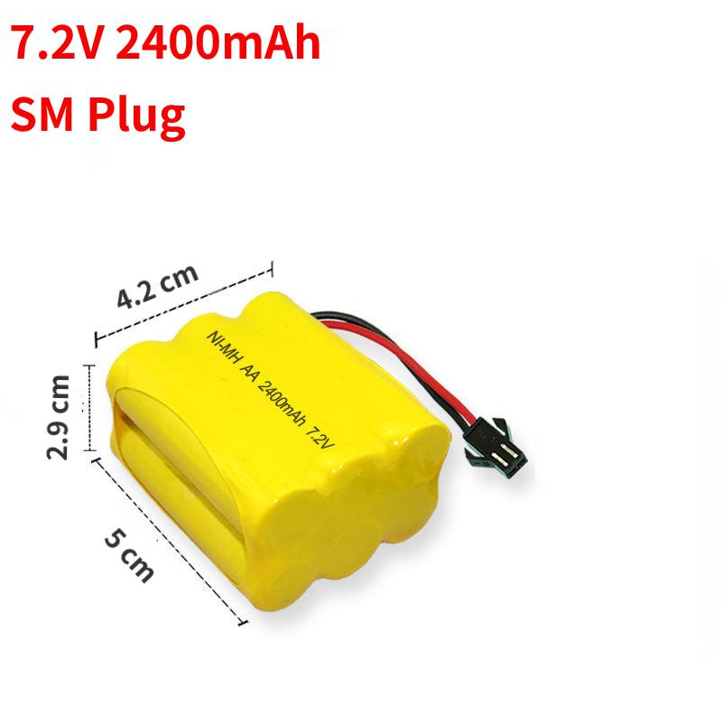 3,6 В/4,8 В/6 В/7,2 В/8,4 В/9,6 В 1300 мАч SM Plug аккумулятор для автомобилей грузовиков бак сменный аккумулятор