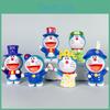 Model Pvc Doraemon Pack With Assembly For Office Desk Decor And Gift Giving