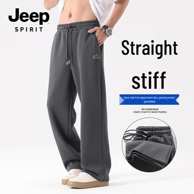 JEEP SPIRIT Мужские тяжелые широкие спортивные штаны