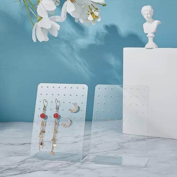 Acrylic Jewelry Display Stand for Earrings and Necklaces