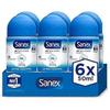 Sanex Ролик-дезодорант Dermo Extra Control 50 мл Упаковка из 6 штук