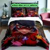 3pcs Ladybug Bedding Set for All Season Use, Cozy Printed Bedclothes Suitable For Bedroom Ideal Birthday Gift for Family