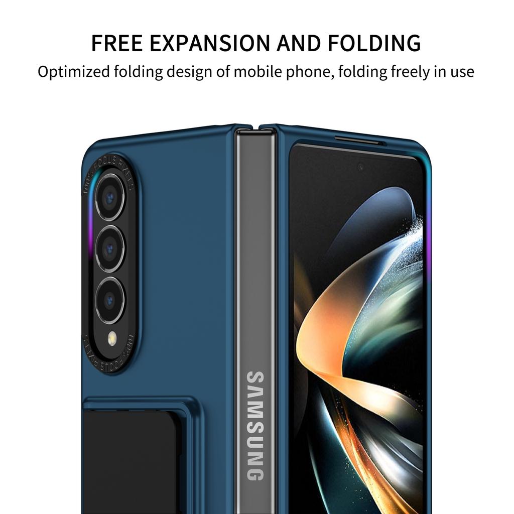 Противоударный простой портативный чехол-подставка для Samsung Galaxy Z Fold 4 5g Fold3 Fold4 Fold 3 Zfold4 Zfold3 Аксессуары для сотовых телефонов Капа