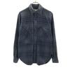 ENGINEERED GARMENTS Рубашка в клетку с длинным рукавом XS Серая Мужская Б/У