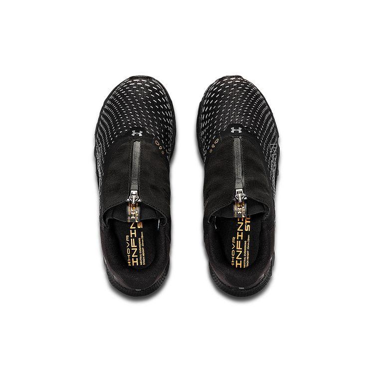 Under Armour Серия HOVR Ткань HOVR Синтетическая кожа Спортивная тренировка Низкие Повседневная обувь Мужские кроссовки Черный 3025468-001