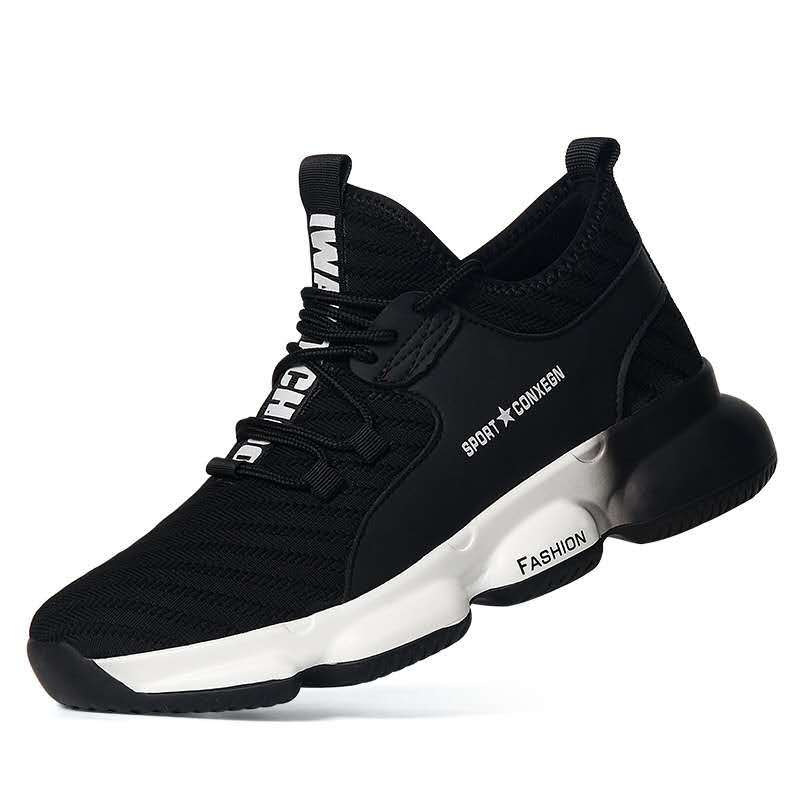 Рабочая обувь, мужская модная дышащая рабочая обувь со стальным носком, легкие промышленные, устойчивые к проколам, нескользящие рабочие защитные ботинки