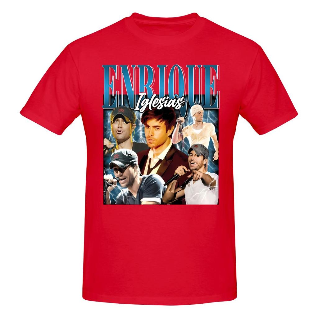 Funny Enrique Iglesias Vintage Iconic Latin Pop Unisexs Printed TShirt Unisex T shirtBlouse