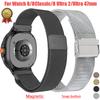 Миланская петля для Samsung Galaxy Watch Ultra 2025 47мм Ремешок 8 40мм 44мм 8Classic 46мм Магнитный браслет из нержавеющей стали
