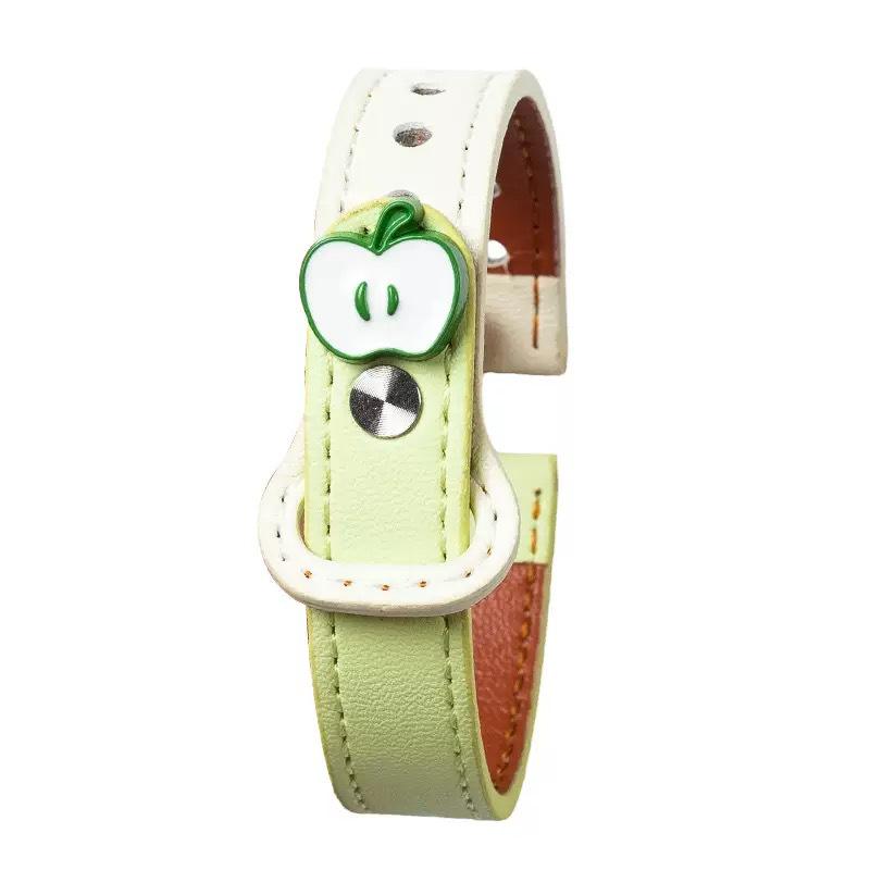 Совместимый Xiaomi Band 10/9/8 и Универсальный Apple Watch Женский Милый Зеленый Красный Ремешок