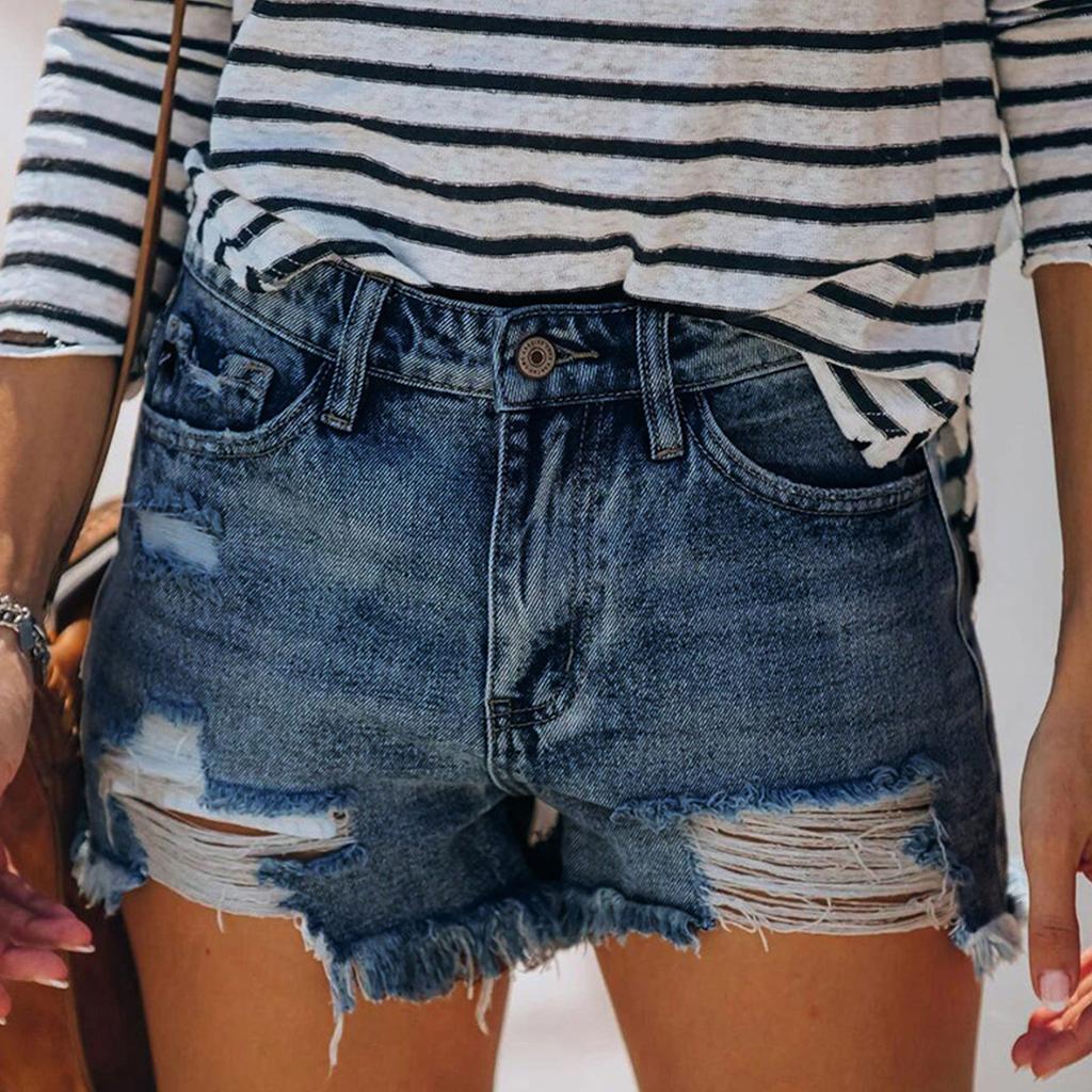 Женские легкие шорты, повседневные модные шорты, сексуальные джинсовые шорты