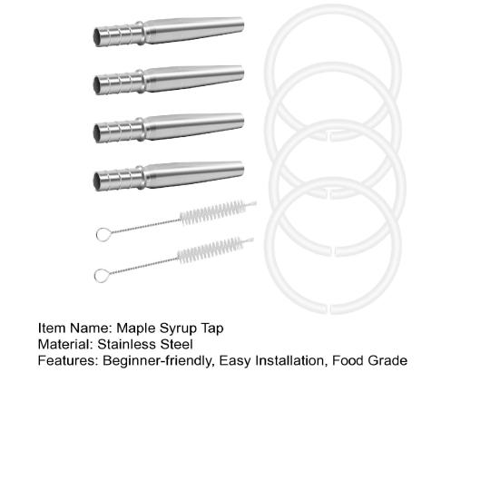Набор для нарезания кленового сиропа Набор из нержавеющей стали для нарезания кленового сиропа
