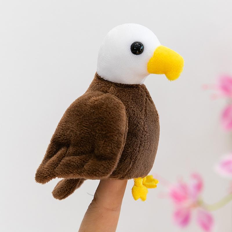 Лесное животное Пальчиковая кукла Панда Плюшевая игрушка Дети Океан Акула Кукла