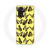 Case for Xiaomi Redmi Note 11 4G Butterflies Yellow Background