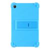 For Lenovo Tab K9/Tab One Silicone Case with Kickstand Rugged Protective Cover