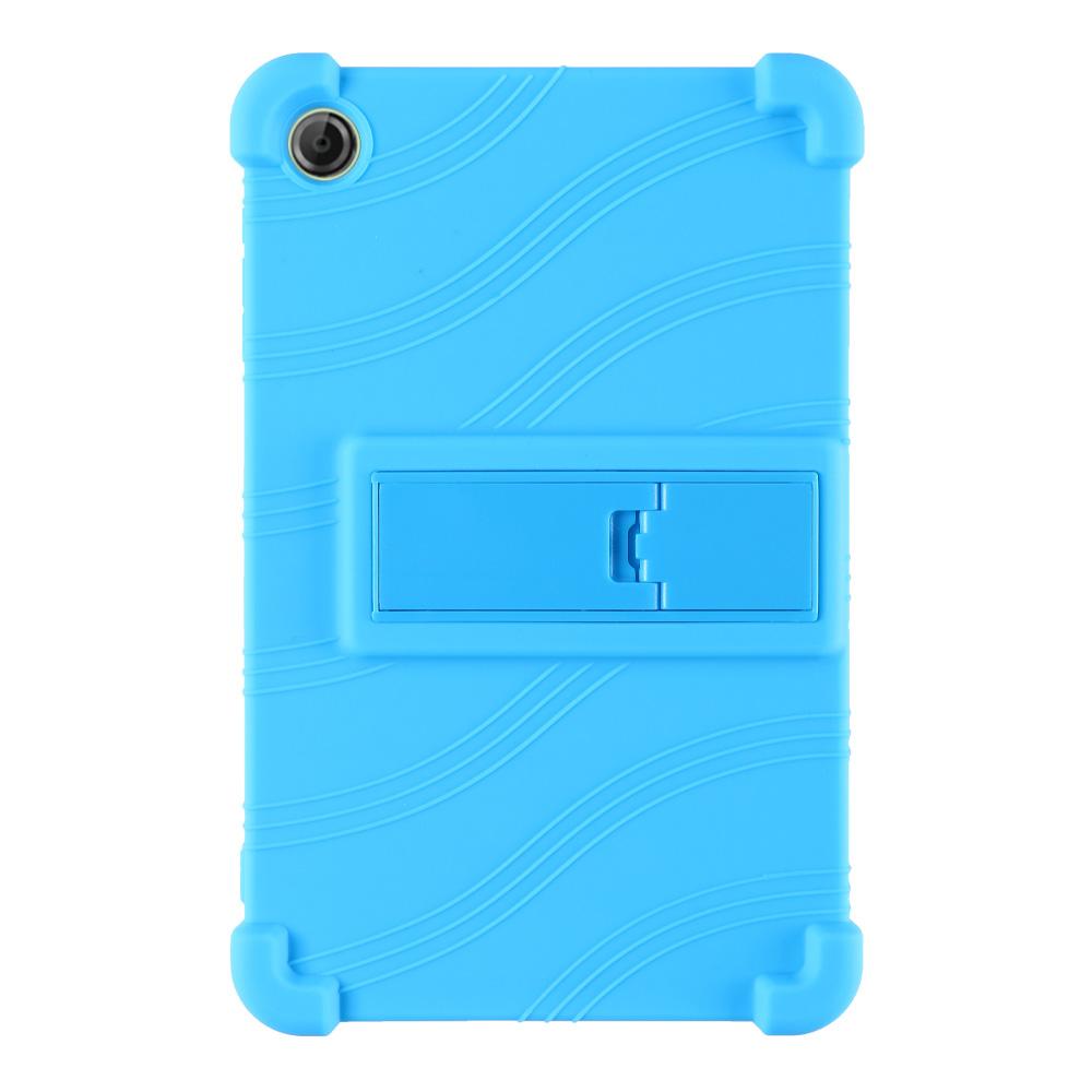 For Lenovo Tab K9/Tab One Silicone Case with Kickstand Rugged Protective Cover