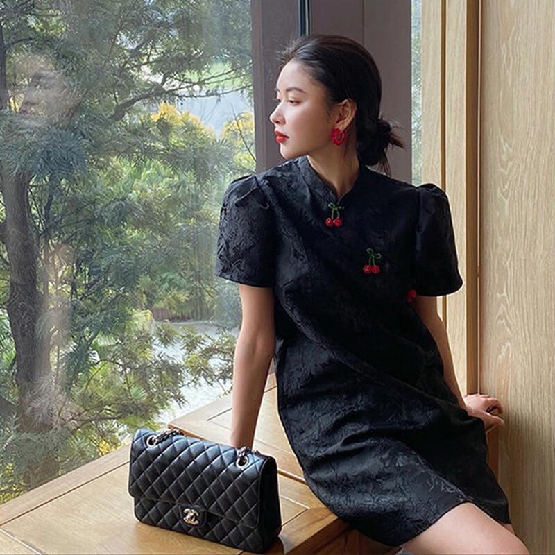 JK&JS Modern Chinese Style Qipao Dress