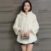 New Sweet Imitation Fur Long Coat Women's Hooded Imitation Sable Coat Women's Fashion and Atmosphere Fur Coat