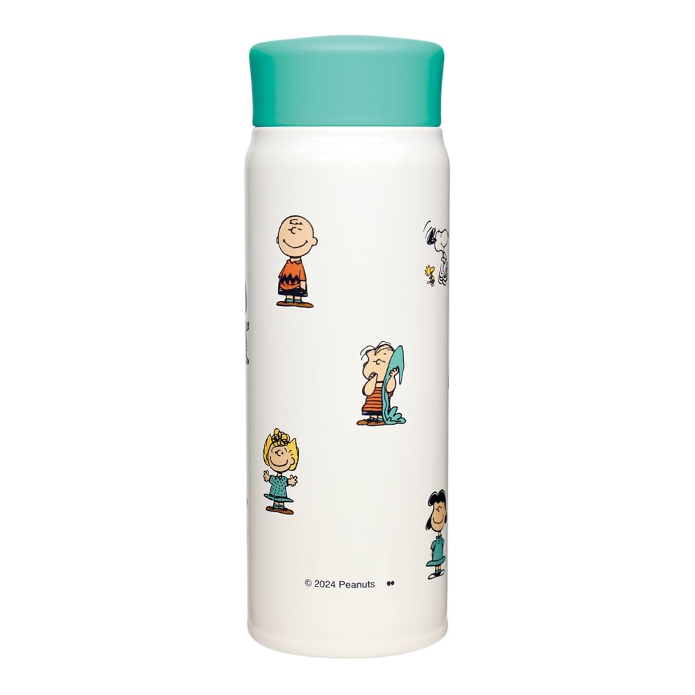 Бутылка из нержавеющей стали Onishi Ken Seihan PEANUTS IVORY BE HAPPY SLL-3001