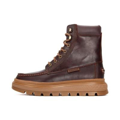 Короткие уличные ботинки женские ботинки красно-коричневые A5M3YD57