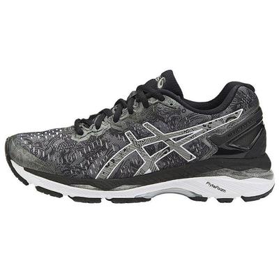 Gel-Kayano 23 Lite-Show Минималистичные Удобные Прочные Дышащие Низкие Повседневные Кроссовки Женские Черно-Серые T6A6N-9793