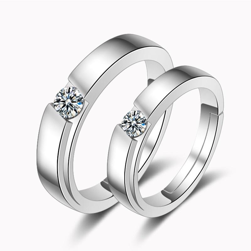 Парные кольца для влюблённых "forever"
