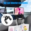 Car Seat Headrest Hook Hanger Storage Organizer Universal for Volvo V50 S80 XC60 V90 XC90 S60 C40 RDESIGN V70 V60 S80 S40 T6 C30