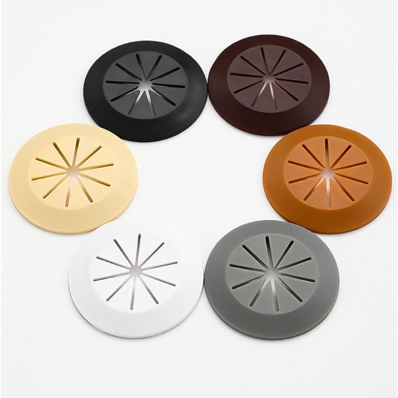 4 шт. самоклеящиеся крышки для прокладки кабелей, протекторы для отверстий для проводов на столе, простая установка, органайзеры для шнуров для шкафов и столешниц