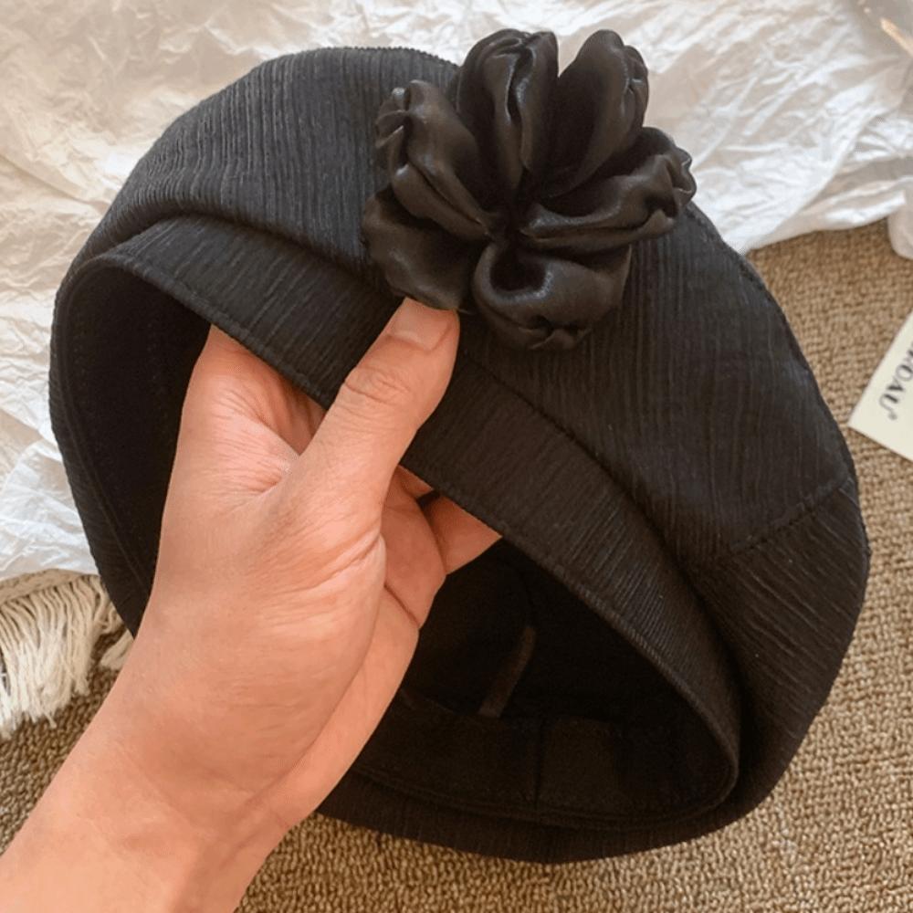 Versatile Painter Hat French Style Artist Cap Breathable Flower Beret  Holiday